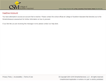 Tablet Screenshot of csmd.smartermeasure.com