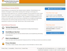 Tablet Screenshot of esc.smartermeasure.com